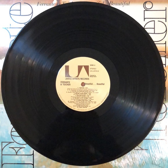 Ferrante & Teicher Beautiful...Beautiful Vinyl Lp '74 - Picture 6 of 7